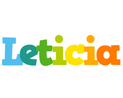 Leticia rainbows logo
