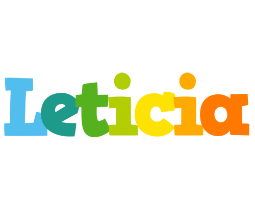 Leticia rainbows logo