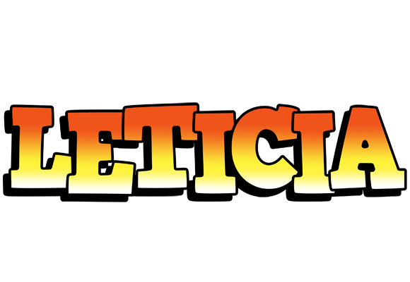 Leticia sunset logo