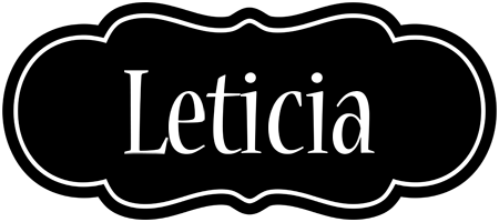 Leticia welcome logo