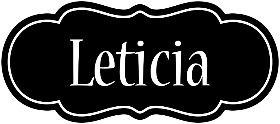 Leticia welcome logo