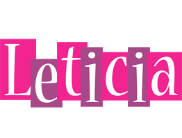 Leticia whine logo
