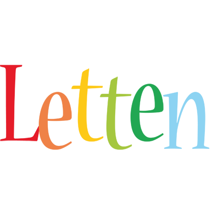 Letten birthday logo