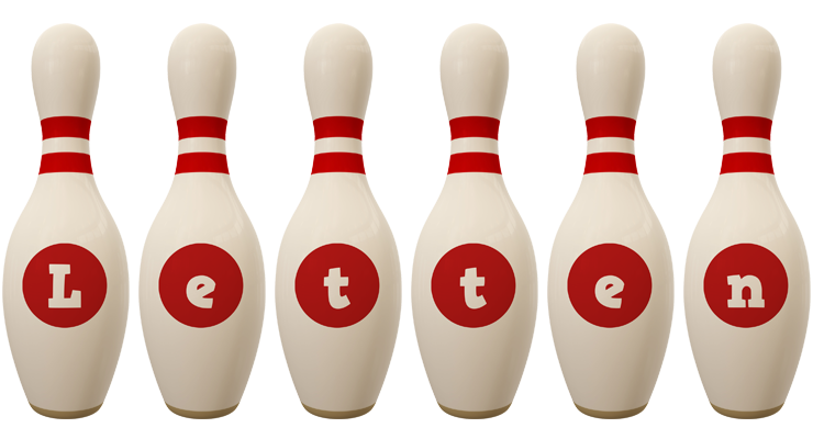 Letten bowling-pin logo