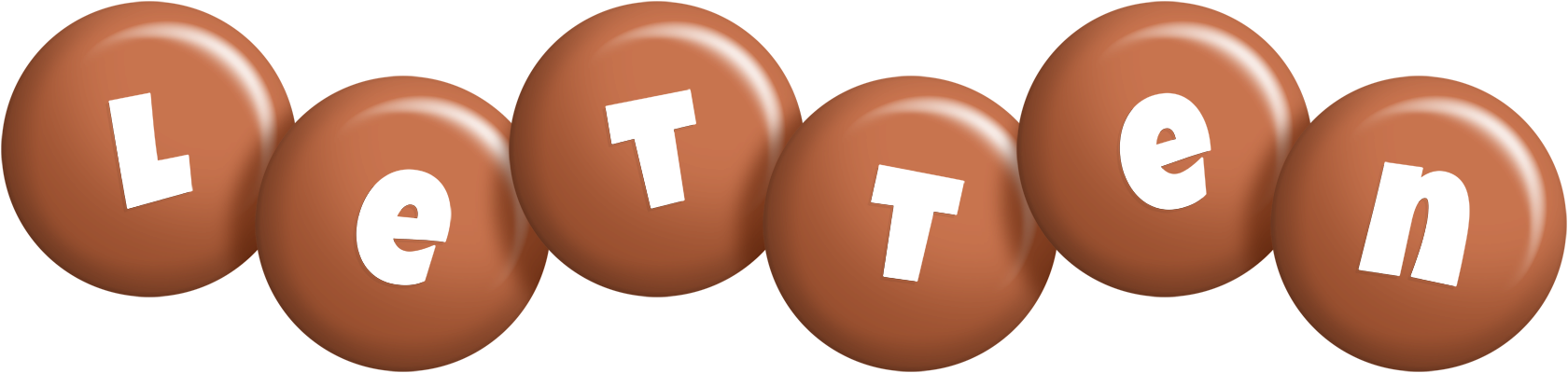 Letten candy-brown logo