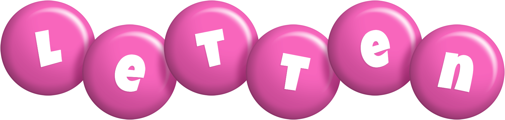 Letten candy-pink logo