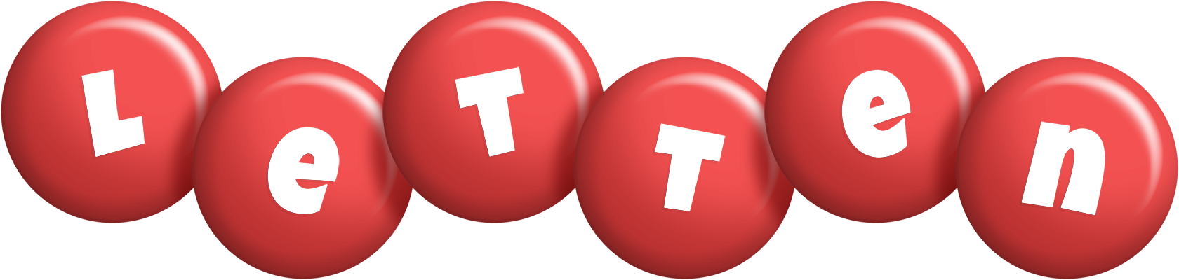 Letten candy-red logo
