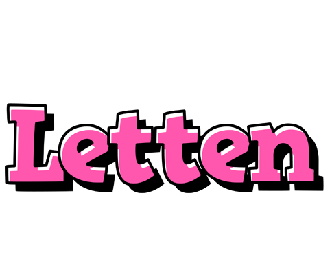 Letten girlish logo