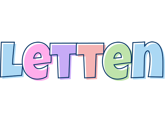 Letten pastel logo