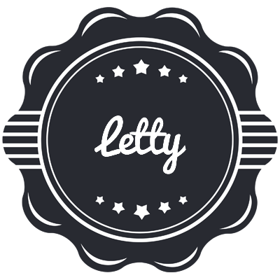 Letty badge logo