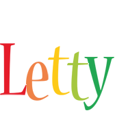 Letty birthday logo