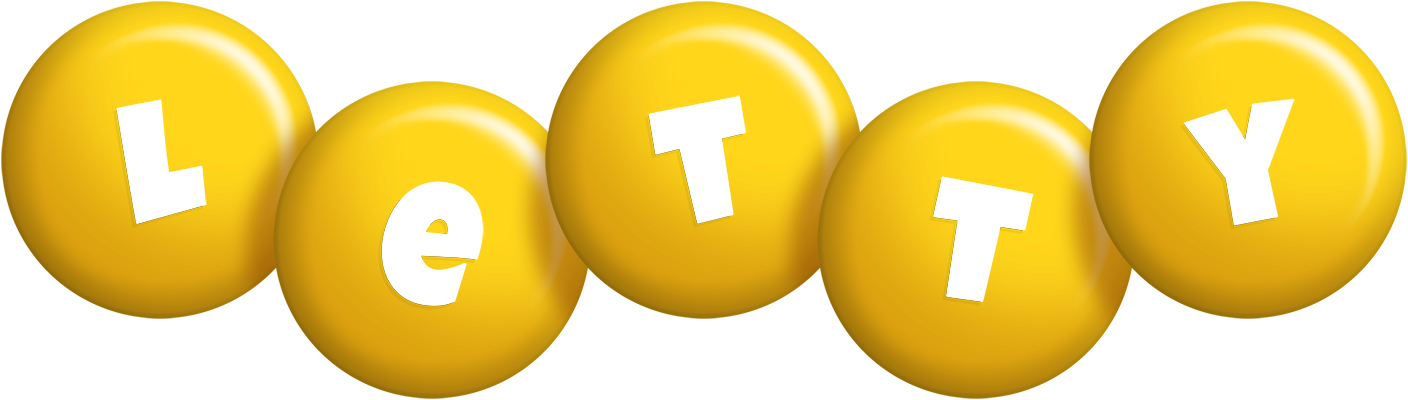 Letty candy-yellow logo