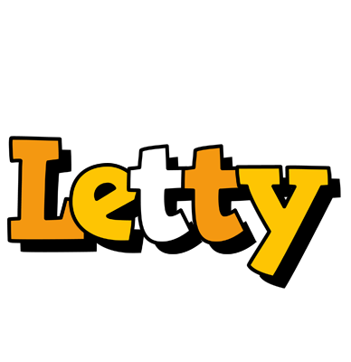 Letty cartoon logo