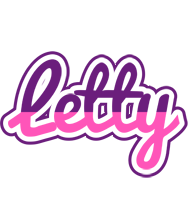 Letty cheerful logo