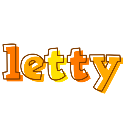 Letty desert logo