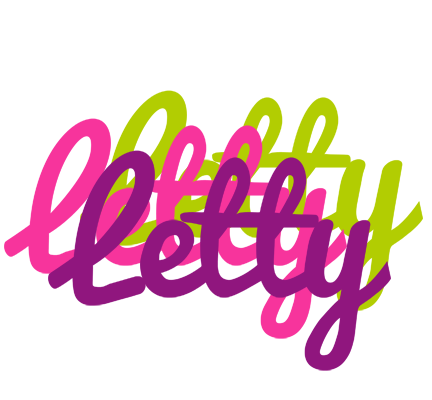 Letty flowers logo
