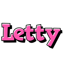 Letty girlish logo