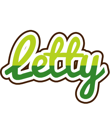 Letty golfing logo