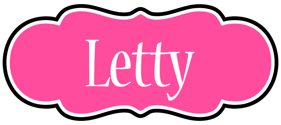 Letty invitation logo