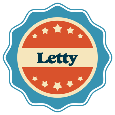 Letty labels logo