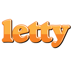Letty orange logo