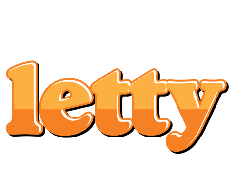 Letty orange logo