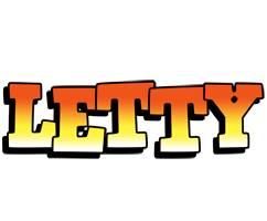 Letty sunset logo