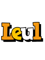 Leul cartoon logo