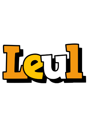 Leul cartoon logo