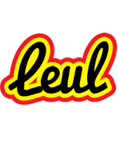 Leul flaming logo