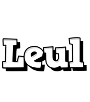 Leul snowing logo