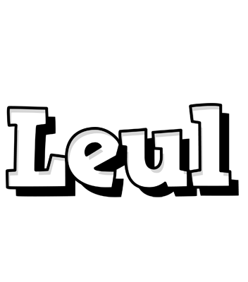 Leul snowing logo