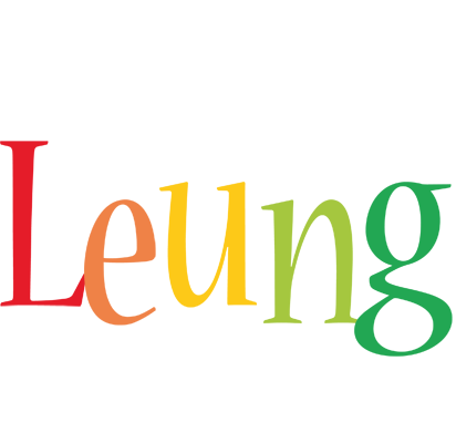 Leung birthday logo
