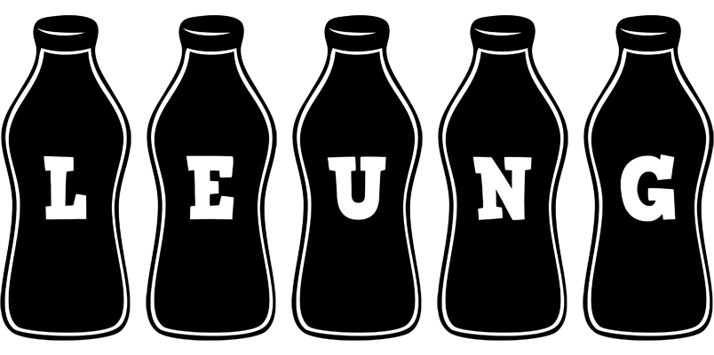 Leung bottle logo