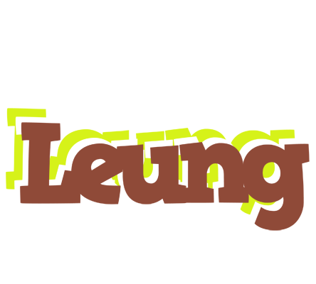 Leung caffeebar logo