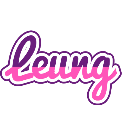 Leung cheerful logo