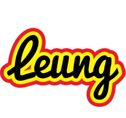 Leung flaming logo