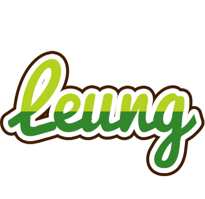 Leung golfing logo