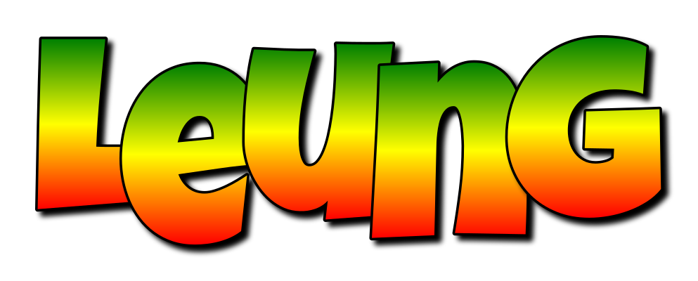 Leung mango logo
