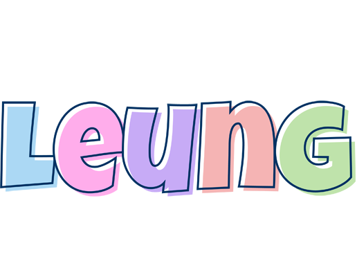 Leung pastel logo