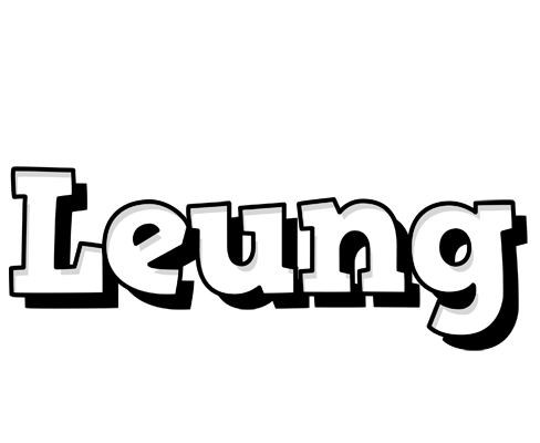 Leung snowing logo