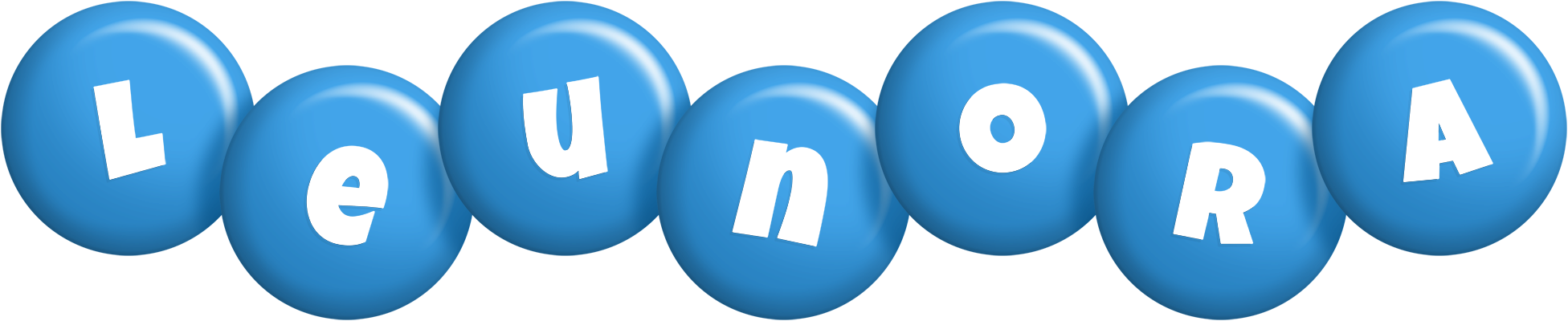 Leunora candy-blue logo