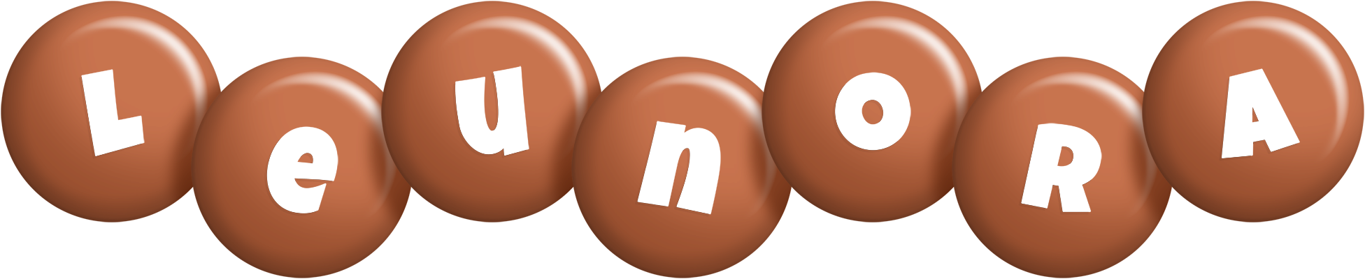 Leunora candy-brown logo
