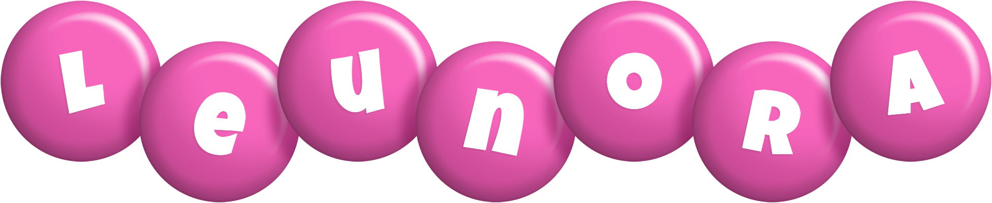 Leunora candy-pink logo
