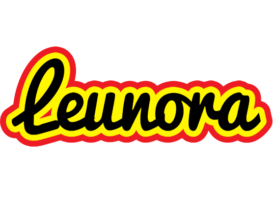 Leunora flaming logo