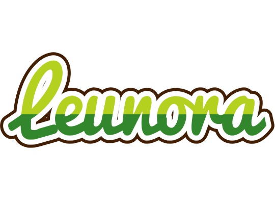 Leunora golfing logo
