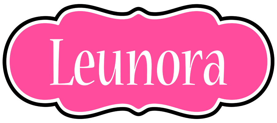 Leunora invitation logo