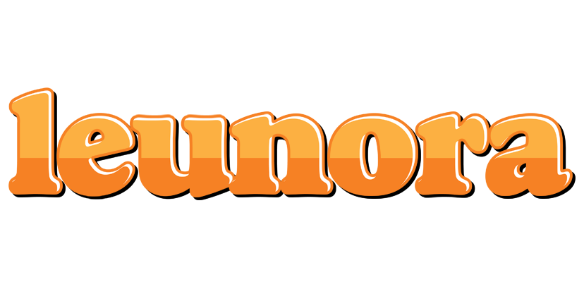 Leunora orange logo