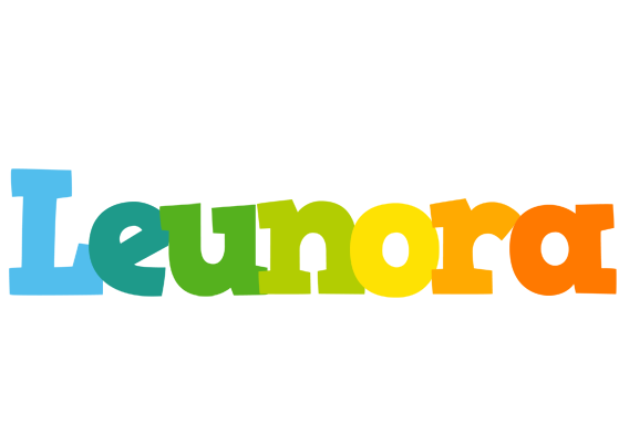 Leunora rainbows logo
