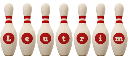 Leutrim bowling-pin logo